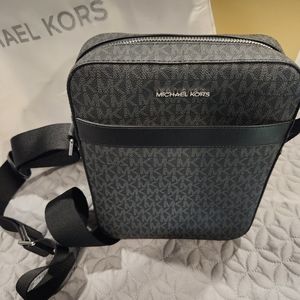 Michael Kors Cooper Logo Flight Bag